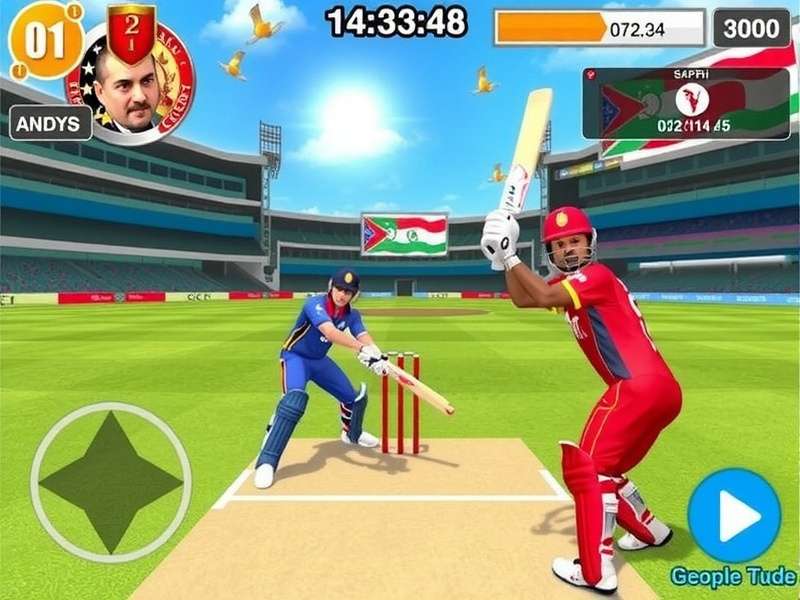 Indian Cricket Showdown Gameplay
